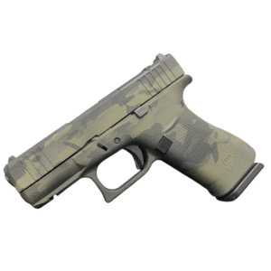 Glock 43X MOS FS 3.39" 9mm (2)10rd Pistols, Black Multi Cam