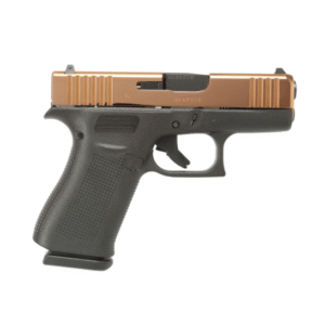 Glock G43X 3.39" 9MM 10rd Pistol w/ Rose Gold Slide - UX4350204RG